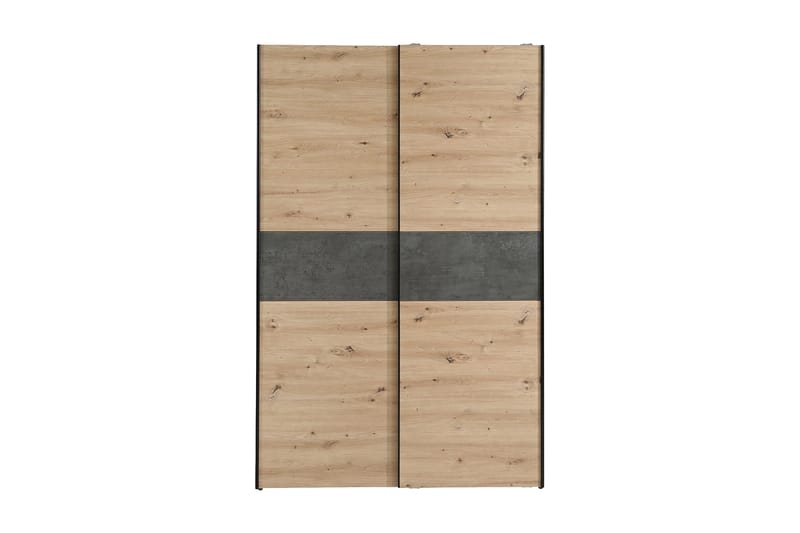 Garderob Zlatograd 62x120 cm - Ljus Natur/Grå - Förvaring - Garderober & garderobssystem