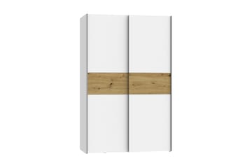 Garderob Zlatograd 62x120 cm - Vit/Brun - Förvaring - Garderober & garderobssystem