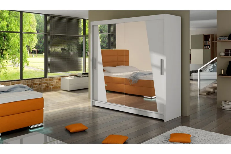 Garderob Prag - Vit - Förvaring - Garderober & garderobssystem