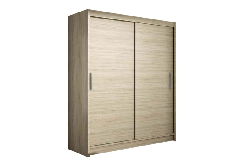 Garderob Presto 150 cm Skjutdörrar - Beige/Trä/Natur - Förvaring - Garderober & garderobssystem