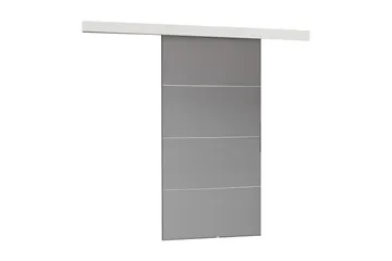 Malibu Dörr 204x86x205 cm - Antracit - Förvaring - Garderober & garderobssystem - Garderobsdörr - Skjutdörr garderob & walk-in closet