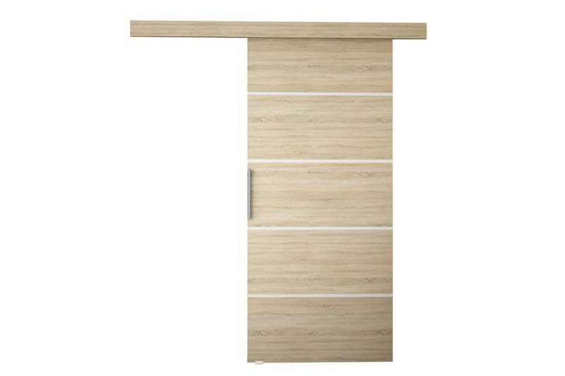 Nemanja Skjutdörr 86x205 cm - Ek - Förvaring - Garderober & garderobssystem - Garderobsdörr - Skjutdörr garderob & walk-in closet