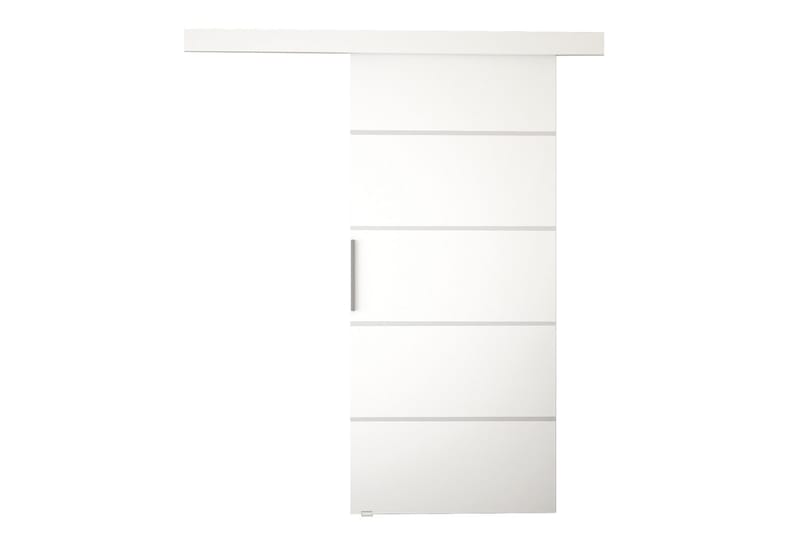 Nemanja Skjutdörr 86x205 cm - Vit - Förvaring - Garderober & garderobssystem - Garderobsdörr - Skjutdörr garderob & walk-in closet