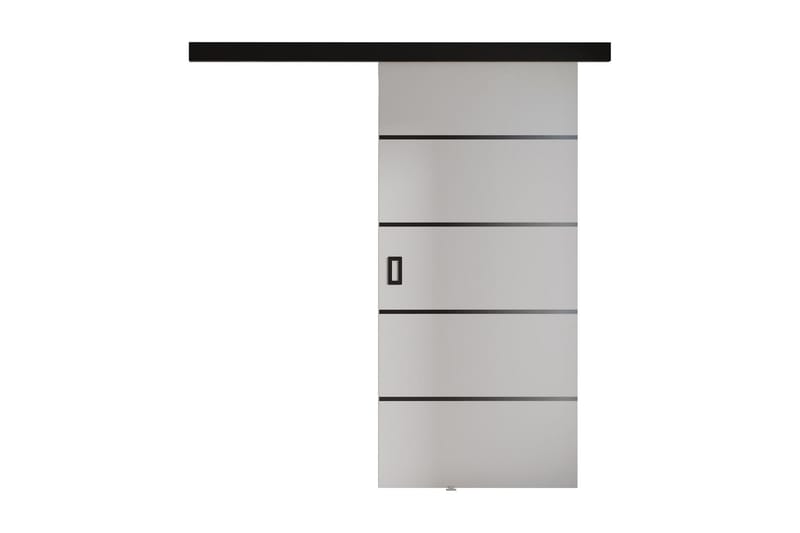 Skjutdörr Majong Plus 204 cm - Vit - Skjutdörr garderob & walk-in closet