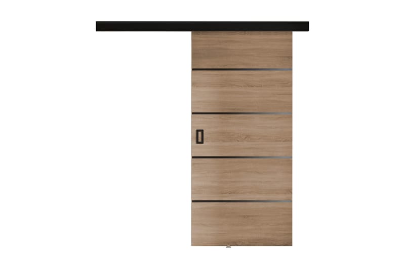 Skjutdörr Majong Plus 204 cm - Natur - Skjutdörr garderob & walk-in closet