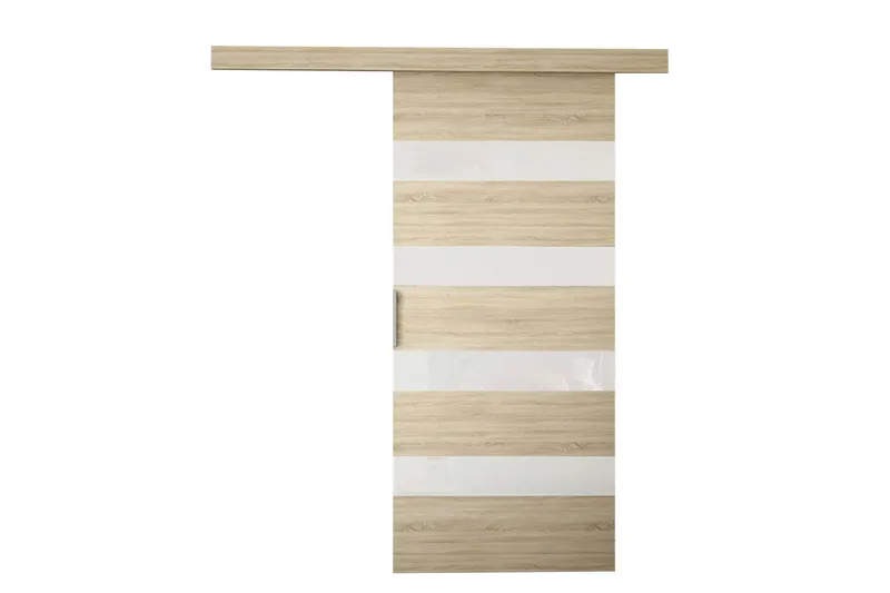 Skjutdörr MARTI - Ek/Vit - Förvaring - Garderober & garderobssystem - Garderobsdörr - Skjutdörr garderob & walk-in closet