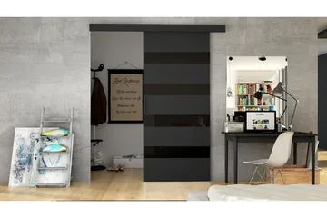 Skjutdörr MARTI - Svart - Förvaring - Garderober & garderobssystem - Garderobsdörr - Skjutdörr garderob & walk-in closet