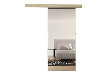 Skjutdörr Nemanja 86x205 cm - Ek - Förvaring - Garderober & garderobssystem - Garderobsdörr - Skjutdörr garderob & walk-in closet