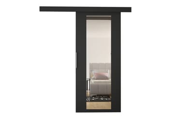 Skjutdörr Nemanja 86x205 cm - Svart - Förvaring - Garderober & garderobssystem - Garderobsdörr - Skjutdörr garderob & walk-in closet
