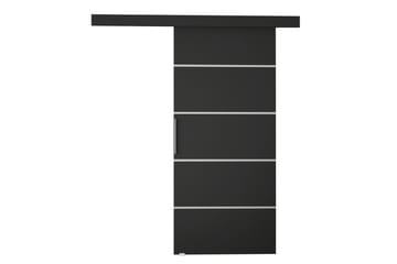 Skjutdörr Nemanja 86x205 cm - Svart - Förvaring - Garderober & garderobssystem - Garderobsdörr - Skjutdörr garderob & walk-in closet