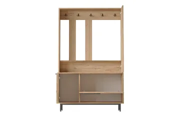 Liyakat Hallmöbel - Valnöt - Förvaring - Garderober & garderobssystem - Garderobsinredning - Backstativ