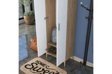 Lukkha Hallmöbel - Valnöt/Vit - Förvaring - Garderober & garderobssystem - Garderobsinredning - Backstativ