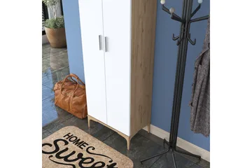 Lukkha Hallmöbel - Valnöt/Vit - Förvaring - Garderober & garderobssystem - Garderobsinredning - Backstativ