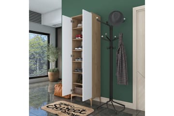 Lukkha Hallmöbel - Valnöt/Vit - Förvaring - Garderober & garderobssystem - Garderobsinredning - Backstativ