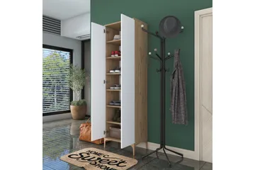 Lukkha Hallmöbel - Valnöt/Vit - Förvaring - Garderober & garderobssystem - Garderobsinredning - Backstativ
