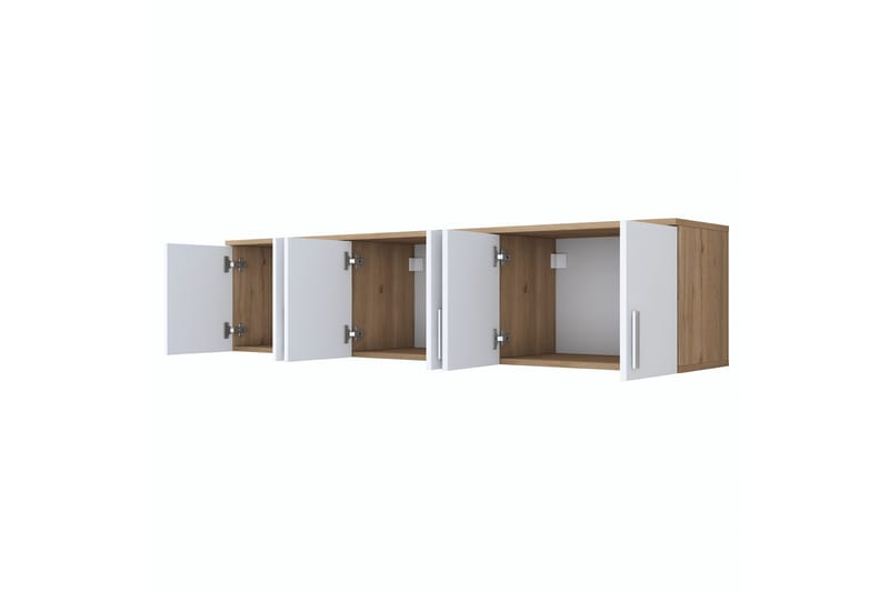 Lukkha Hallmöbel - Valnöt/Vit - Förvaring - Garderober & garderobssystem - Garderobsinredning - Backstativ