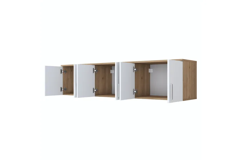 Lukkha Hallmöbel - Valnöt/Vit - Förvaring - Garderober & garderobssystem - Garderobsinredning - Backstativ