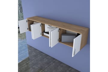 Lukkha Hallmöbel - Valnöt/Vit - Förvaring - Garderober & garderobssystem - Garderobsinredning - Backstativ