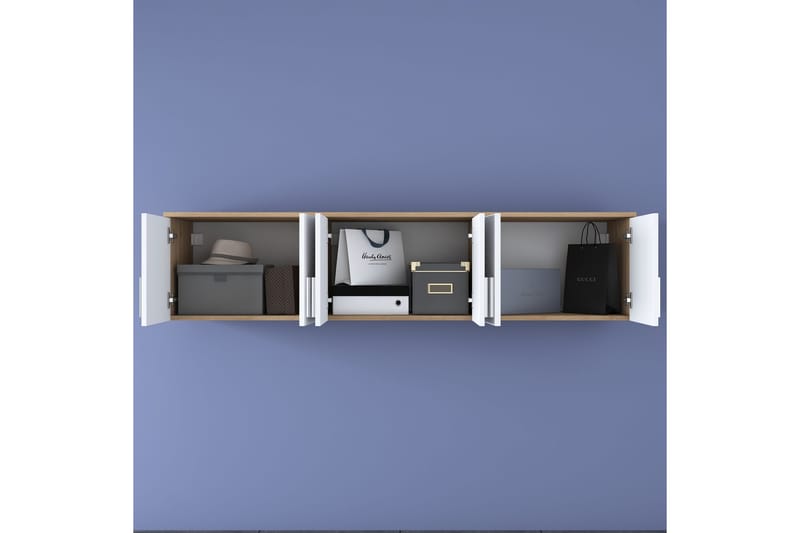 Lukkha Hallmöbel - Valnöt/Vit - Förvaring - Garderober & garderobssystem - Garderobsinredning - Backstativ