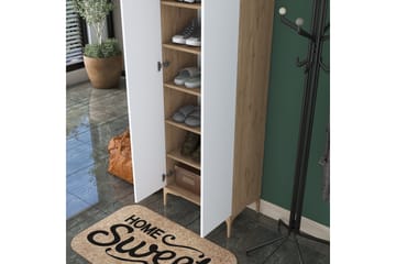 Lukkha Hallmöbel - Valnöt/Vit - Förvaring - Garderober & garderobssystem - Garderobsinredning - Backstativ