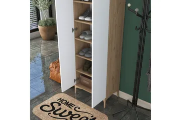 Lukkha Hallmöbel - Valnöt/Vit - Förvaring - Garderober & garderobssystem - Garderobsinredning - Backstativ