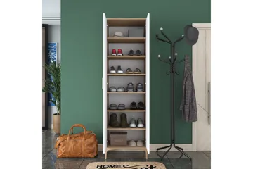 Lukkha Hallmöbel - Valnöt/Vit - Förvaring - Garderober & garderobssystem - Garderobsinredning - Backstativ