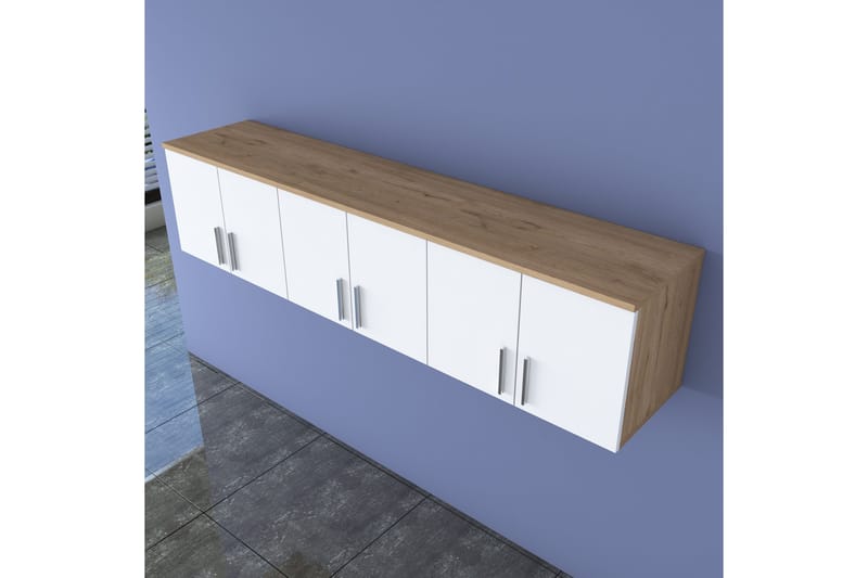 Lukkha Hallmöbel - Valnöt/Vit - Förvaring - Garderober & garderobssystem - Garderobsinredning - Backstativ