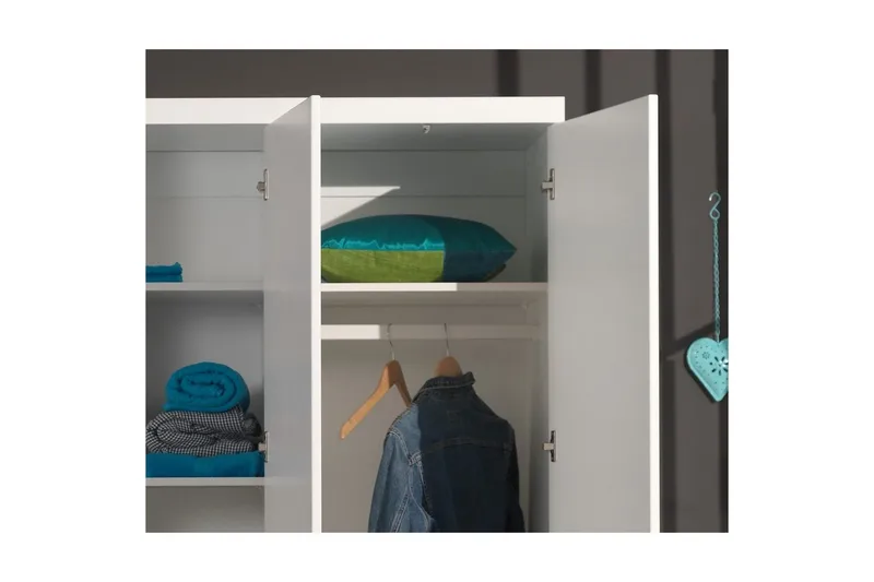 Extra klädhängare för 3-dörrars garderob Lara