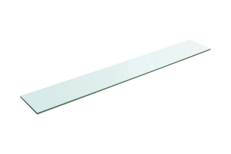 Hyllplan glas genomskinlig 100x15 cm - Transparent - Hyllplan & hyllkonsol - Hyllplan till garderob
