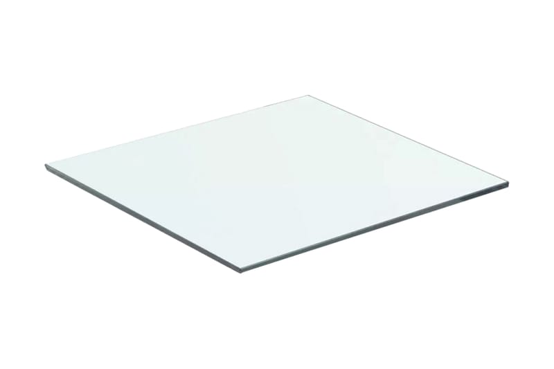 Hyllplan glas genomskinlig 40x30 cm - Transparent - Hyllplan & hyllkonsol - Hyllplan till garderob