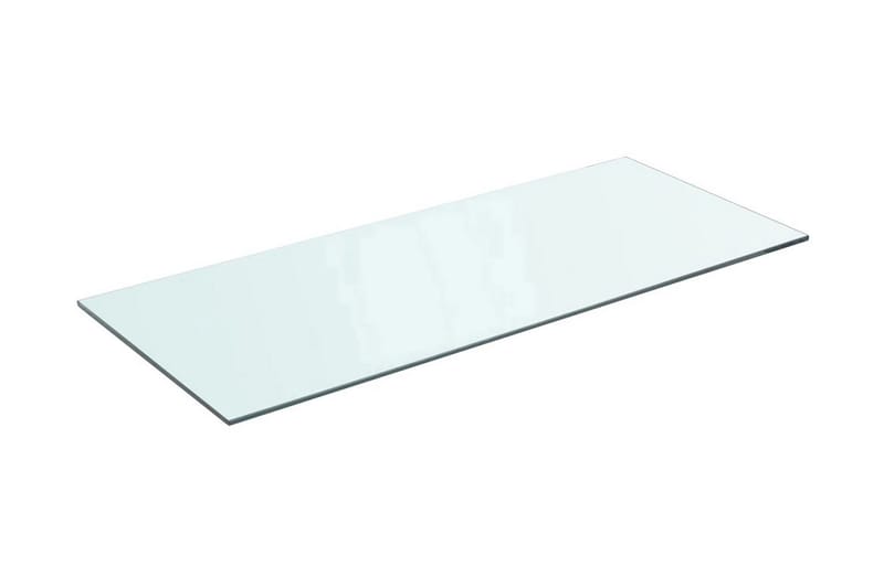 Hyllplan glas genomskinlig 70x30 cm - Transparent - Hyllplan till garderob - Hyllplan & hyllkonsol