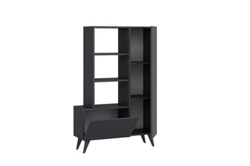 Skohylla Agostina Garderob 80x121 cm Antracit - Hanah Home - Förvaring - Garderober & garderobssystem - Garderobsinredning - Skohylla garderob