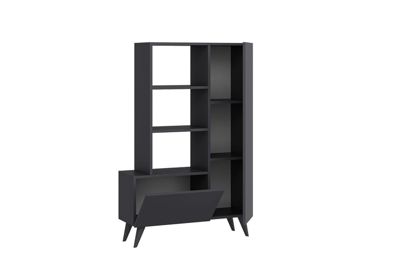 Skohylla Agostina Garderob 80x121 cm Antracit - Hanah Home - Förvaring - Garderober & garderobssystem - Garderobsinredning - Skohylla garderob