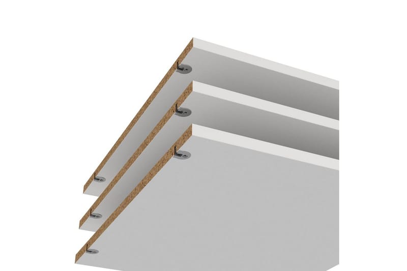 Vanish Hyllkonsol 47x55 cm - Vit - Förvaring - Garderober & garderobssystem - Garderobsinredning - Hyllkonsol till garderob
