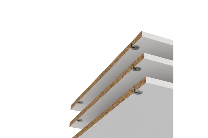 Vanish Hyllkonsol 71x55 cm - Vit - Förvaring - Garderober & garderobssystem - Garderobsinredning - Hyllkonsol till garderob