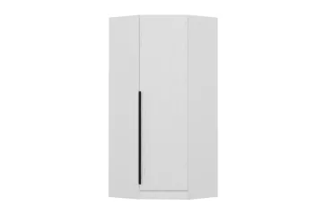 Fruitland Hörngarderob 74 cm - Vit - Förvaring - Garderober & garderobssystem - Garderobsskåp