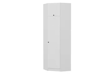 Fruitland Hörngarderob 74 cm - Vit - Förvaring - Garderober & garderobssystem - Garderobsskåp