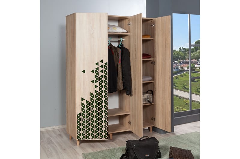 Garderob Gillberga 135 cm - Förvaring - Garderober & garderobssystem - Garderobsskåp
