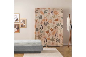 Gladfield Garderob 135x192 cm - Natur - Förvaring - Garderober & garderobssystem