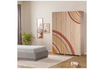 Gladfield Garderobsskåp 135x192 cm - Förvaring - Garderober & garderobssystem