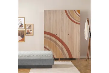 Gladfield Garderobsskåp 135x192 cm - Förvaring - Garderober & garderobssystem