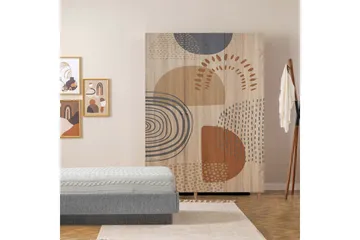 Gladfield Garderobsskåp 135x192 cm - Förvaring - Garderober & garderobssystem