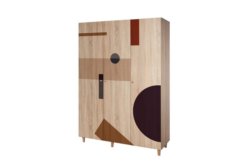 Gladfield Garderobsskåp 135x192 cm