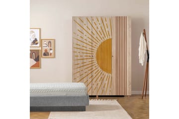 Gladfield Garderobsskåp 135x192 cm - Förvaring - Garderober & garderobssystem
