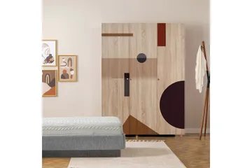 Gladfield Garderobsskåp 135x192 cm - Förvaring - Garderober & garderobssystem