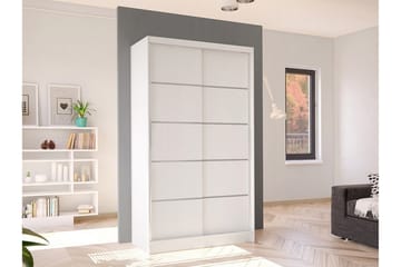 Glenmore Garderob 100 cm i Målat Trä - Vit - Förvaring - Garderober & garderobssystem