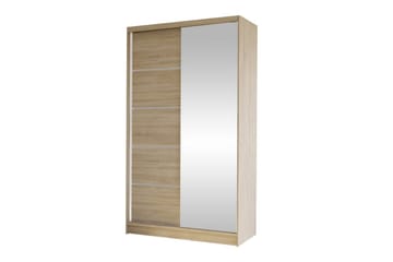 Glenmore Garderob m. Spegel Brown - Förvaring - Garderober & garderobssystem