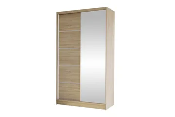 Glenmore Garderob m. Spegel Brown - Förvaring - Garderober & garderobssystem