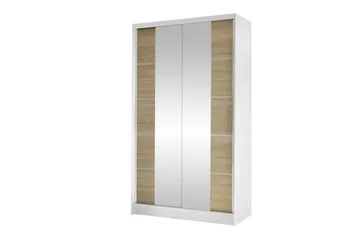 Glenmore Garderob m. Spegel White - Förvaring - Garderober & garderobssystem