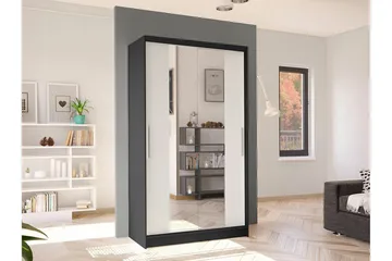 Glenmore Garderob m. Spegel White - Förvaring - Garderober & garderobssystem